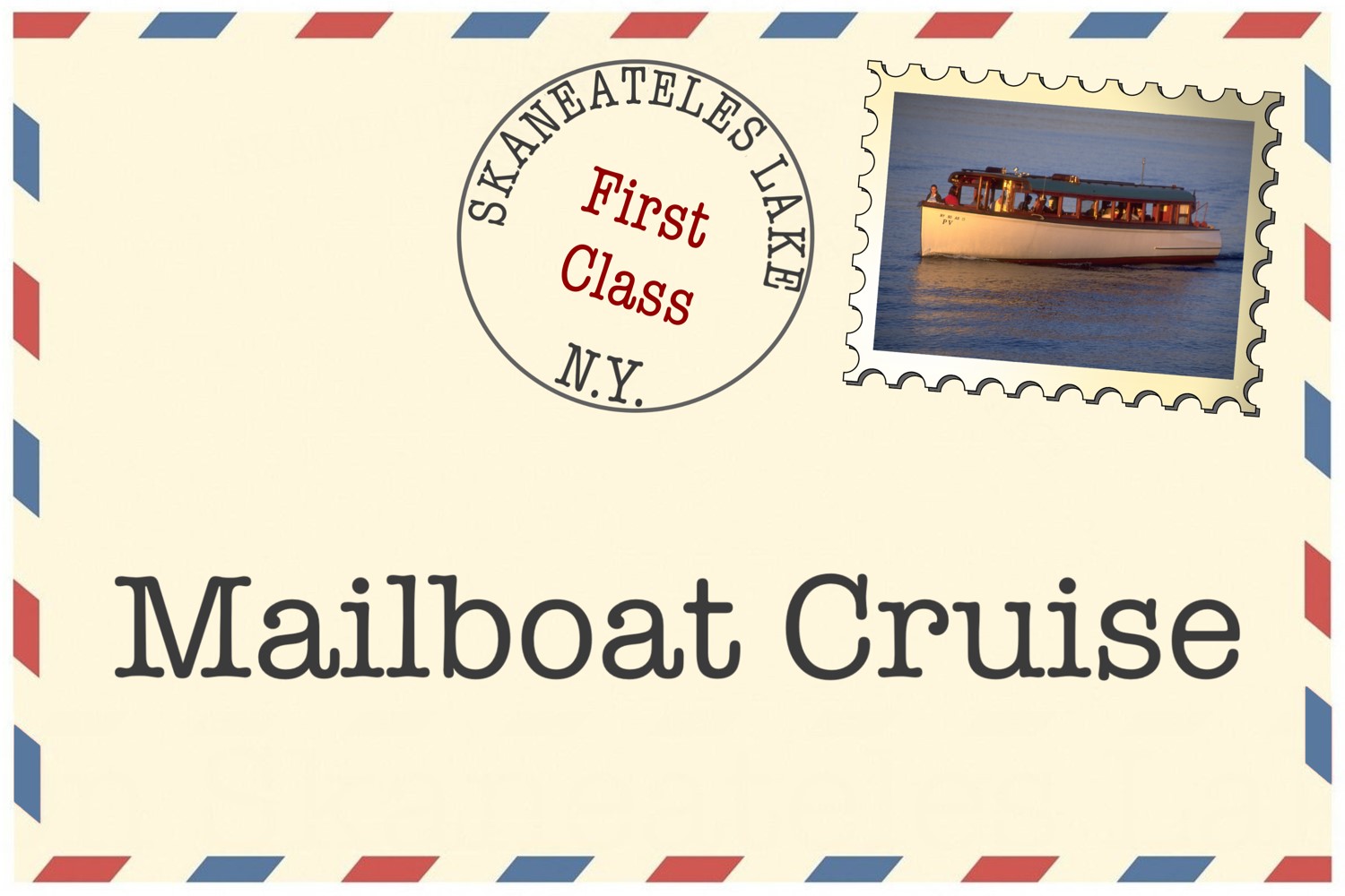 Mailboat Cruise on Skaneateles Lake - Tues., July 16, 2024